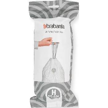 Brabantia Торбички за боклук Brabantia PerfectFit размер H 50-60 л 120 бр (138782)