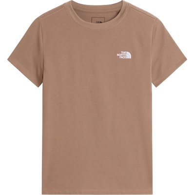 The North Face Дамска тениска The North Face Women's Evolution Simple Dome Short Sleeve T-shirt - Garnet - размер XXL (916-6141-0716)