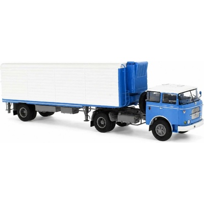 Premium ClassiXXs Škoda LIAZ 706 RTTN tahač s návěsem Modrá 1:43