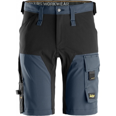 AllroundWork Snickers Workwear kraťasy Full Stretch modré
