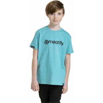 Meatfly детска тениска Bart Мента | Синя Meatfly | Sin | Момичешки | 146