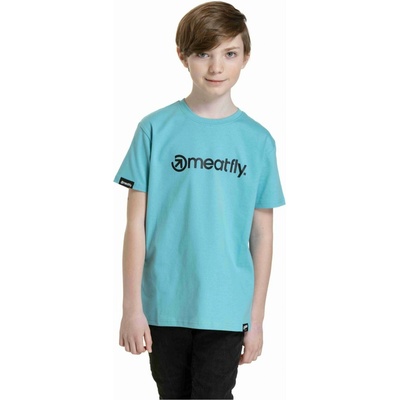 Meatfly детска тениска Bart Мента | Синя Meatfly | Sin | Момичешки | 146