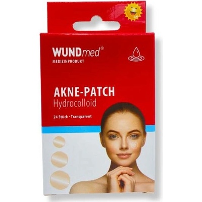 WUNDmed náplasti na akné 24 ks - snadno odstraním akné