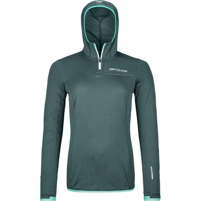 Ortovox Fleece Light Grid ZN Hoody Women's Dark Arctic Grey