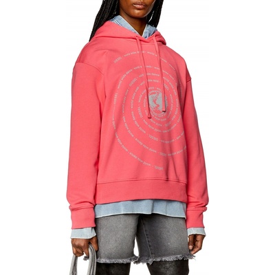 Diesel F-Maxinne-Hood Sweat-Shirt Honeysuckle