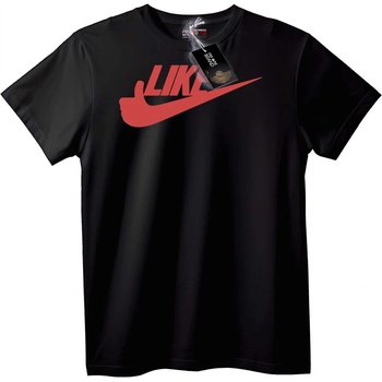 NOONEBRAND Тениска Like Swoosh - M, Black