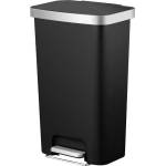 EKO-Europe Кош за отпадъци EKO HANA с педал (45 л) - черен (EKO 626645 - Black)