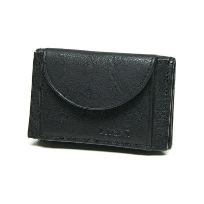 Lagen unisex kožená peňaženka Black W 2030 černá