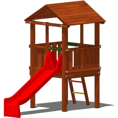 Playground System DĚTSKÉ HŘIŠTĚ sestava se skluzavkou Hubert A (v.p. 1 m)