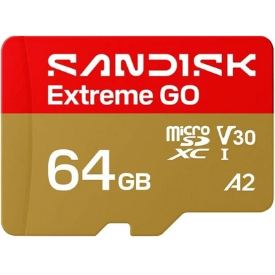 SanDisk micro SDXC 64GB Extreme GO SDSQXGN-064G-GN6MN