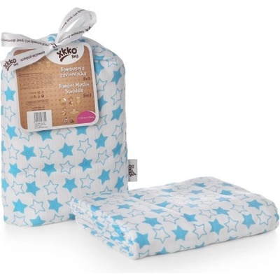 Kikko BMB zavinovačka Little Stars Cyan