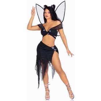 Image 1 of Leg Avenue Dark Fairy 87190 Black S