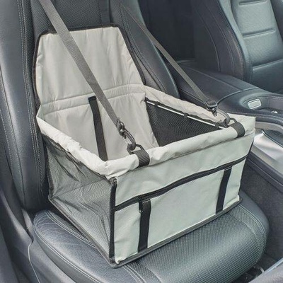 RB-nakuplevne Autosedačka pro psy šedá 40 x 32 x 25 cm – Sleviste.cz
