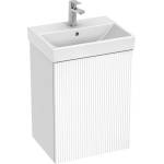 Jika Cubito Style - Шкафче за умивалник, 43x57x33 см, 1 врата, матово бяло H40J4451023041 (H40J4451023041)