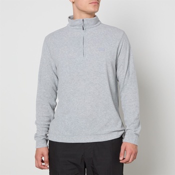 RAINS Men's Quarter Zip Fleece - Grey Melange