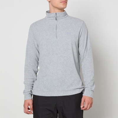 RAINS Men's Quarter Zip Fleece - Grey Melange