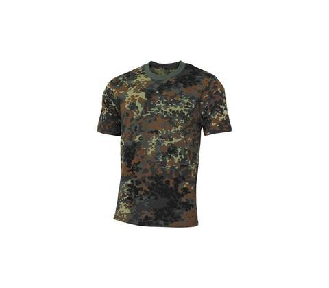 Dětské maskáčové triko flecktarn BASIC