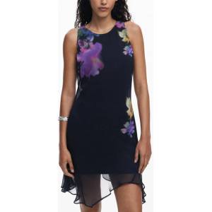 Desigual Къса рокля за жени desigual, Размер xs, Цвят Черен (25wwvw30_ne2000)