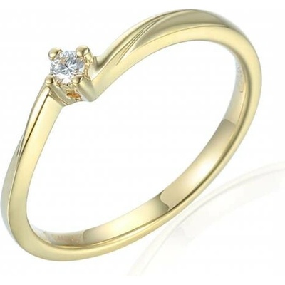 Gems prsten Caris žluté zlato s briliantem 585 38 1 0379.0Z00.0.51.HSI.000