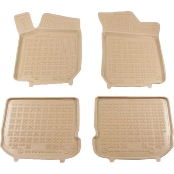 Image 1 of Гумени стелки за Golf 4 / Bora / Beetle / Jetta / Skoda Octavia 1 (1997-2010) / Seat Leon / Seat Toledo (1999-2005) - тип леген бежови