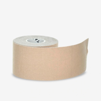 Decathlon Tejpovacia páska na kinesiotaping béžová 5 cm × 5 m