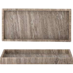 Bloomingville Поднос за сервиране Majsa мраморен 18 x 38 см (82058056)