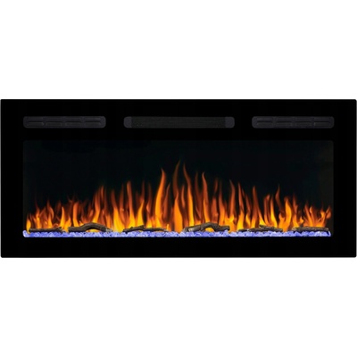 ArtiFlame Elektrický krb na zabudovanie s funkciou ohrevu 1800 W čierny