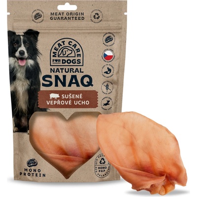 Dog Snaq Přírodní sušené vepřové uši 4 x 210 g