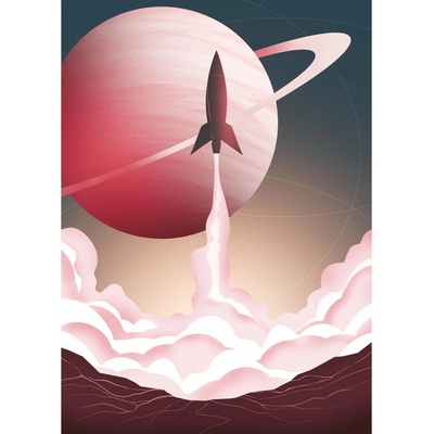 Komar Vliesová fototapeta Explore the Universe rozměry 200 x 280 cm