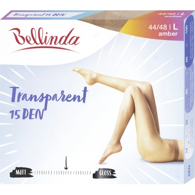 Bellinda Punčochové kalhoty Transparent amber 15 DEN