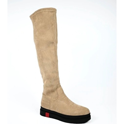 Yes mile dámske čižmy YesMile 085 khaki