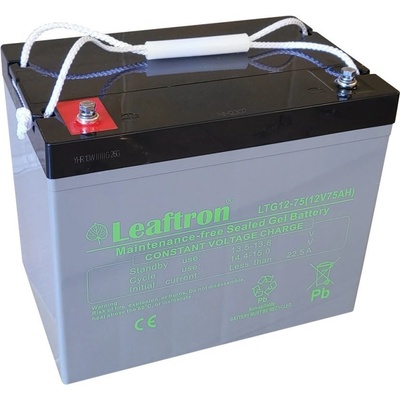 Leaftron 12V 75Ah LTG12-75