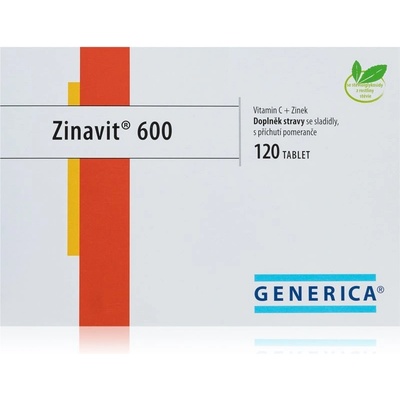 Generica Zinavit 600 120 cucavých tablet