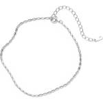 Silenti Jewelry Сребърна гривна за крак "Дискретност