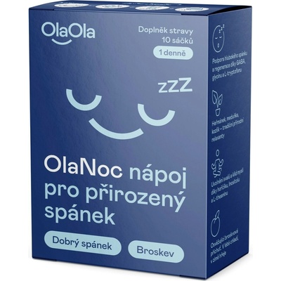 OlaOla OlaNoc nápoj pre prirodzený spánok 10 sáčkov