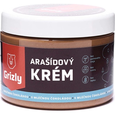 Grizly Arašídový krém s mléčnou čokoládou 500 g