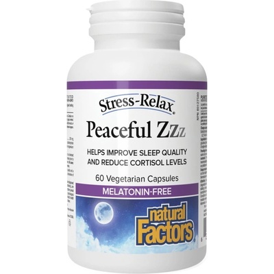 Natural Factors Peaceful Zzz | Melatonin Free [60 капсули]