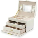 Livefy šperkovnice Luxe 3 béžová