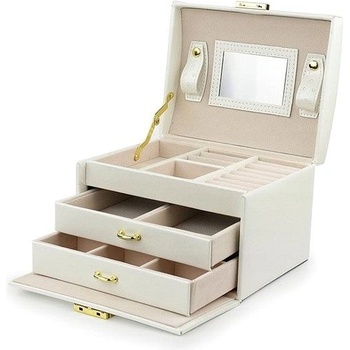 Livefy šperkovnice Luxe 3 béžová