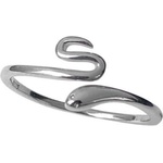 Silenti Jewelry Сребърен пръстен "Змия" - 9 - 59.5мм (19.1мм диам. )