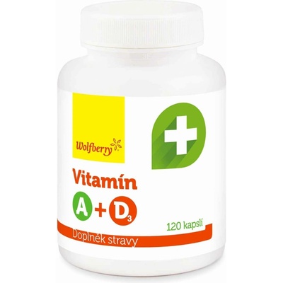 Wolfberry Vitamín A + D3 120 kapsúl