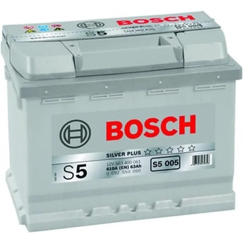 Bosch S5 63Ah 610А right+