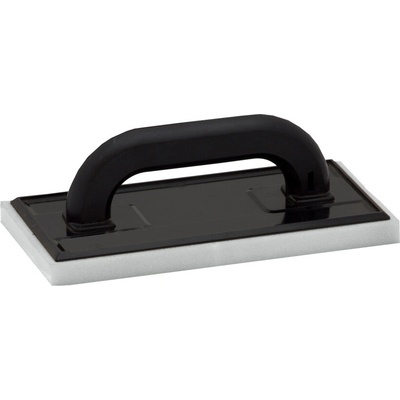 TOPTRADE hladítko ABS, odľahčené plátko, molitan jemný, 250 x 130 x 17 mm