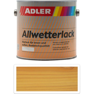 ADLER Slovensko Allwetterlack 2,5 l Bezfarebný mat