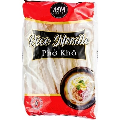 Asia Kitchen těstoviny 10 mm, stuhy pro pho pad thai pokrmy z woku 400 g