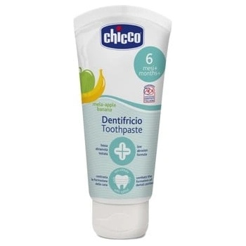 Chicco Паста за зъби Chicco - Банан & Ябълка, 6 m+, 50 ml (C0104)