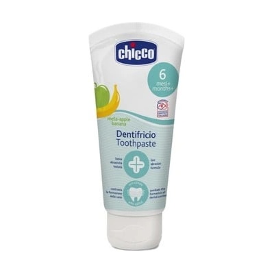 Chicco Паста за зъби Chicco - Банан & Ябълка, 6 m+, 50 ml (C0104)