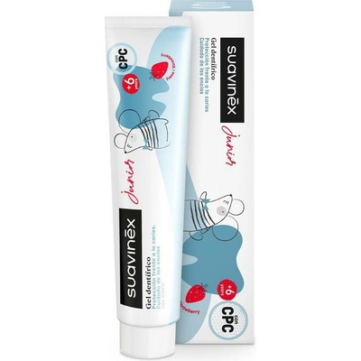 Suavinex Detská Junioe s jahodovou príchuťou 75 ml
