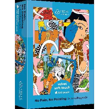 Image 1 of Trefl - Puzzle No Pain, No Painting - 500 piese