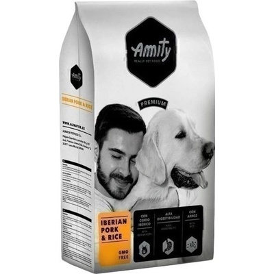 Amity Premium Иберийска свинска и ориз 4 кг